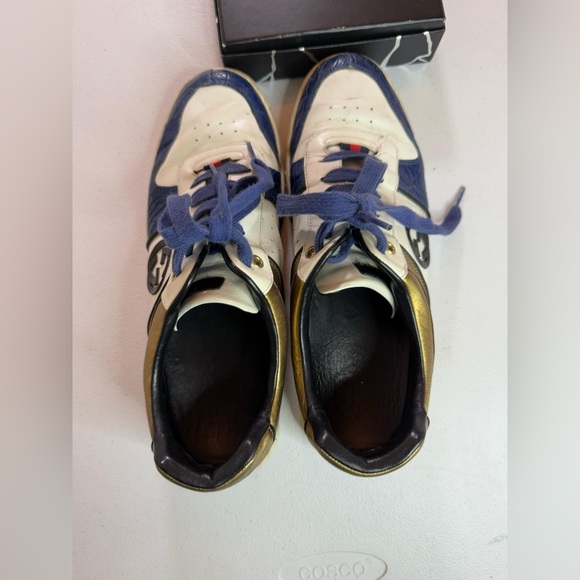 Gucci crocodile and leather sneakers 5th Ave Edition
Sz 9.5 G / / US 10.5 Exotic - Picture 6 of 12